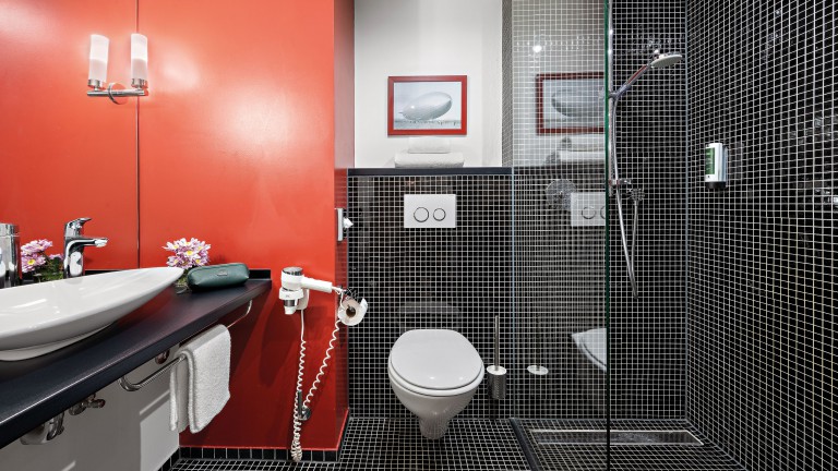 Badkamer - Hey Lou Hotel Friedrichshafen