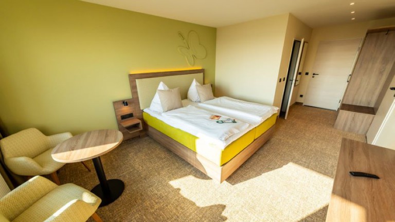 Eenpersoonskamer met balkon waldblick - Wohlfühlhotel der Jägerhof