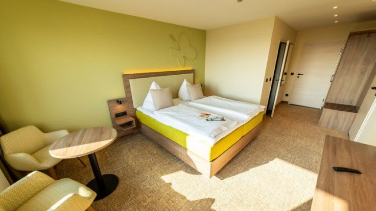 Tweepersoonskamer met balkon fernblick - Wohlfühlhotel der Jägerhof