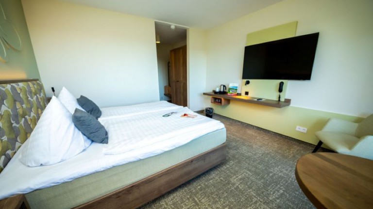 Tweepersoonskamer met balkon fernblick - Wohlfühlhotel der Jägerhof