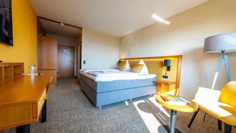 Tweepersoonskamer met balkon waldblick - Wohlfühlhotel der Jägerhof