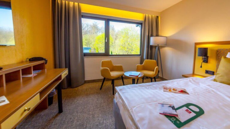 Tweepersoonskamer met balkon waldblick - Wohlfühlhotel der Jägerhof