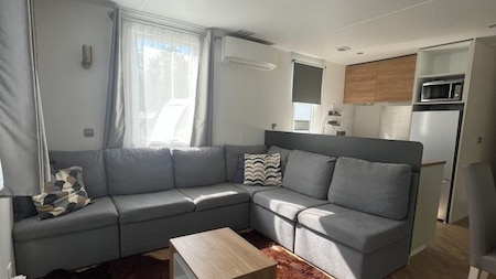 Woonkamer - Camping de Vinkenkamp Woonkamer - Camping de Vinkenkamp