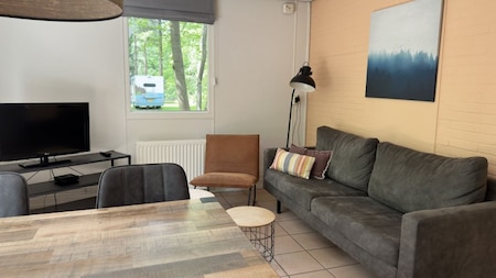 Woonkamer - Camping Ommerland