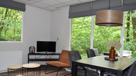 Woonkamer - Camping Ommerland