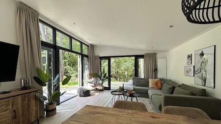 Woonkamer - Camping Ommerland