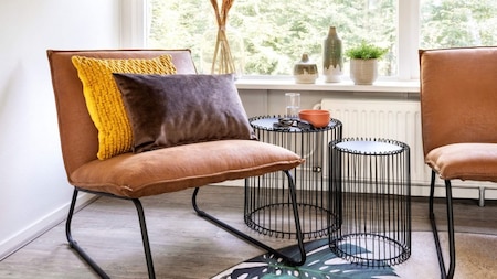 Woonkamer - Camping Ommerland