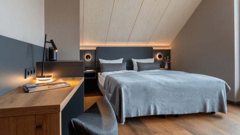 Standaard kamer Gästehaus Bakkerie met balkon - Arthotel Bakker