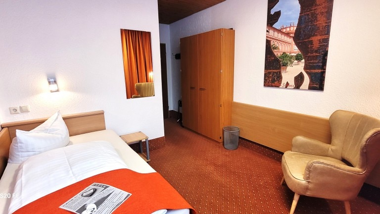 Eenpersoonskamer - Hotel Restaurant Ruppert