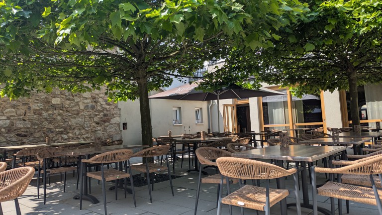 Terras - Hotel Drei Lilien