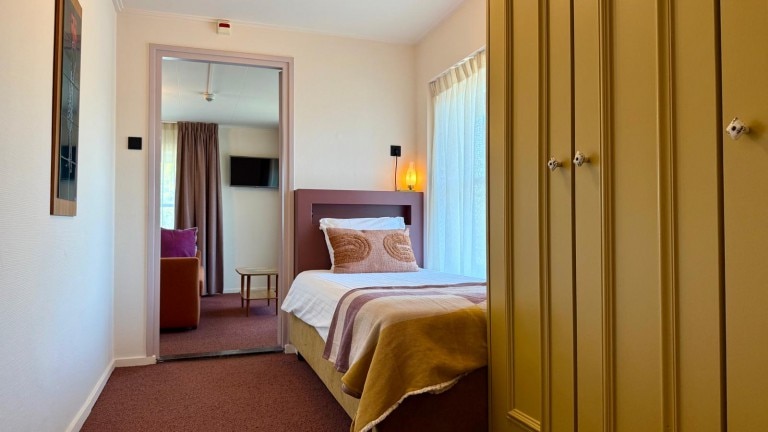 Eenpersoonskamer - Hotel Restaurant Ruimzicht