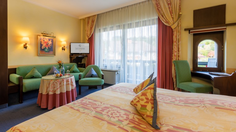 Charme kamer met balkon - Sackmann Genusshotel und spa resort