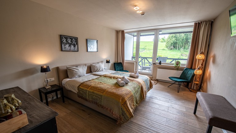 Deluxe kamer met balkon - Landhotel Flora en Fauna