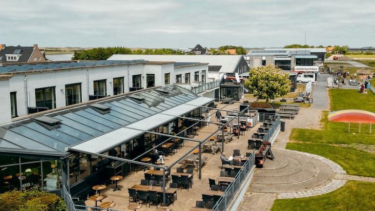 Terras - Studio's de Vlijt Texel