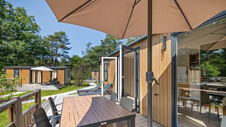 Terras - RCN Vakantiepark de Roggeberg Terras - RCN Vakantiepark de Roggeberg