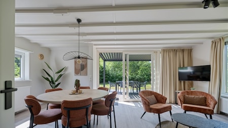 Woonkamer - RCN Vakantiepark de Roggeberg Woonkamer - RCN Vakantiepark de Roggeberg