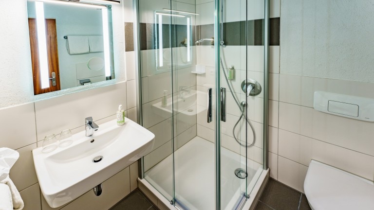 Eenpersoonskamer - Akzent Hotel Restaurant Hirsch