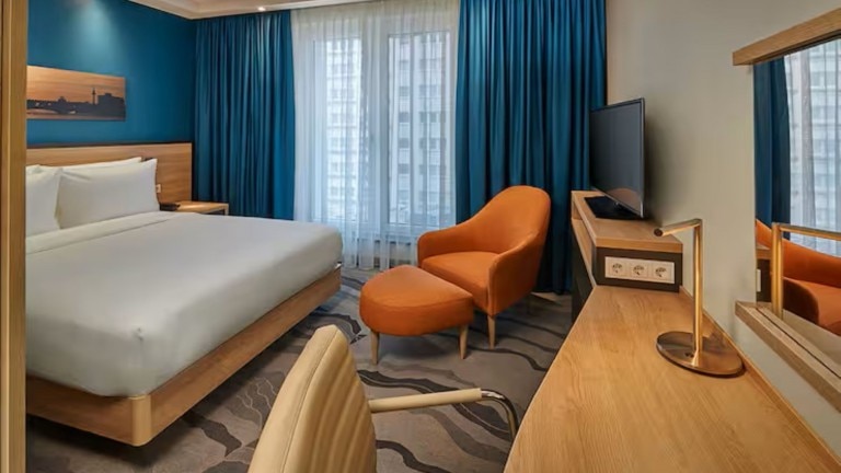 Standaard kamer Queen - Hampton by Hilton Berlin City Centre Alexanderplatz