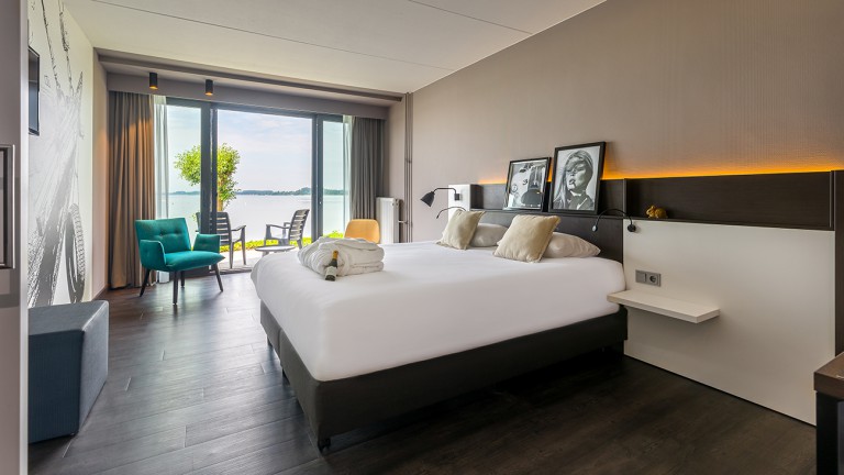 Comfort kamer met terras - Postillion Hotel Amersfoort Veluwemeer