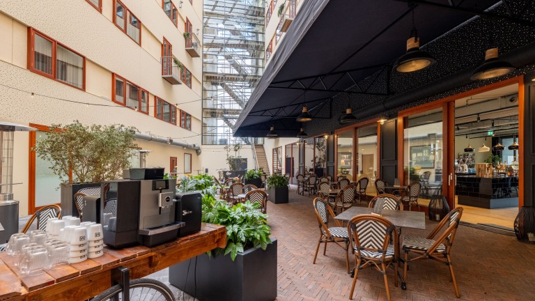 Binnenterras - MyHotel Meppel