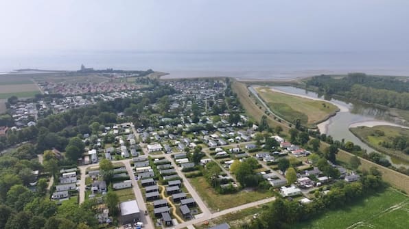 Luchtfoto - Vakantiepark de Zeeuwse Parel