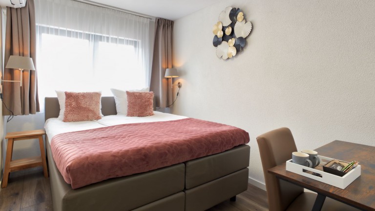 Kleine tweepersoonskamer - Bed and Breakfast De Heren van Valkenburg