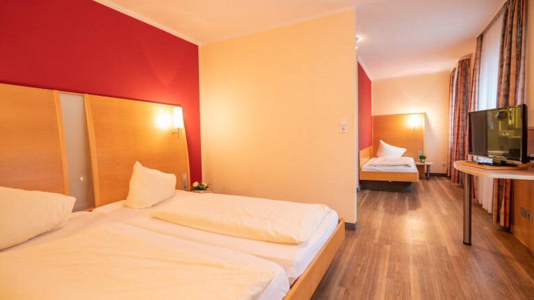 Driepersoonskamer - Hotel Gasthaus Adler