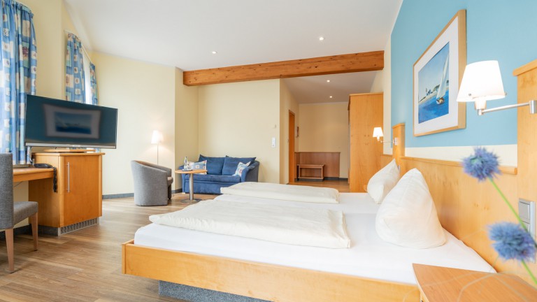Grote tweepersoonskamer - Hotel Gasthaus Adler