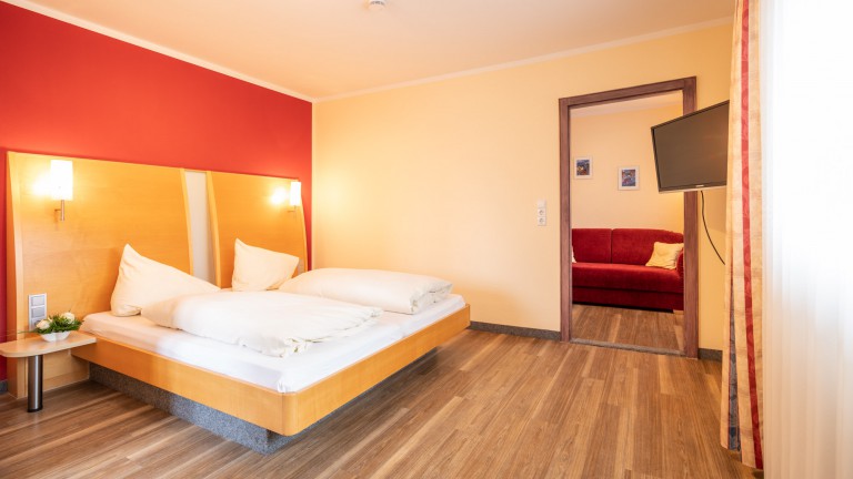 Grote tweepersoonskamer - Hotel Gasthaus Adler