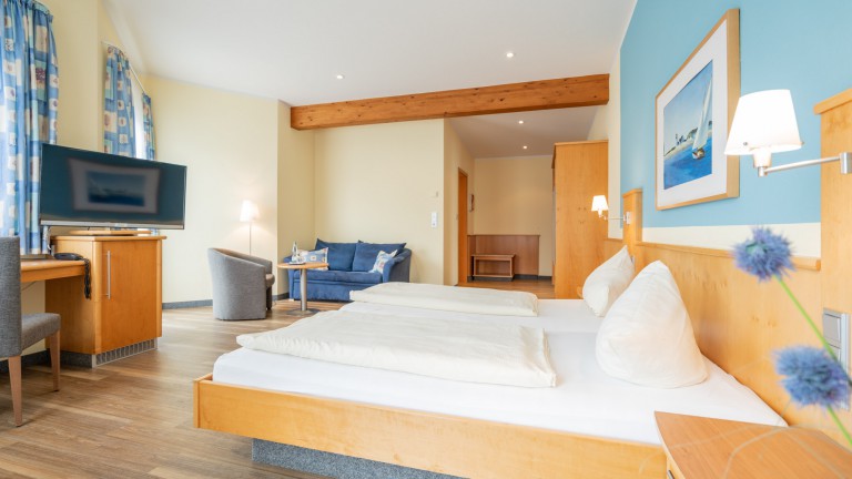 Grote tweepersoonskamer - Hotel Gasthaus Adler