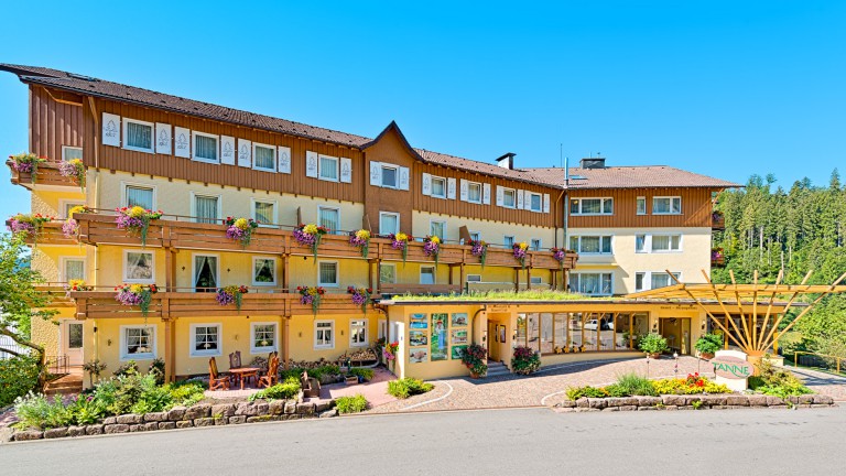 Vooraanzicht - Wellnesshotel Tanne
