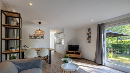Woonkamer - Bungalowpark Het Verscholen Dorp