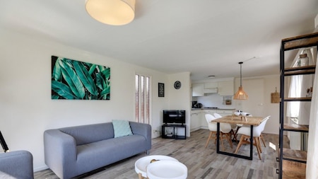 Woonkamer - Bungalowpark Het Verscholen Dorp