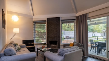 Woonkamer - Bungalowpark Het Verscholen Dorp