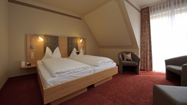 Tweepersoonskamer Altmühle met balkon - Hotel Adlerbräu