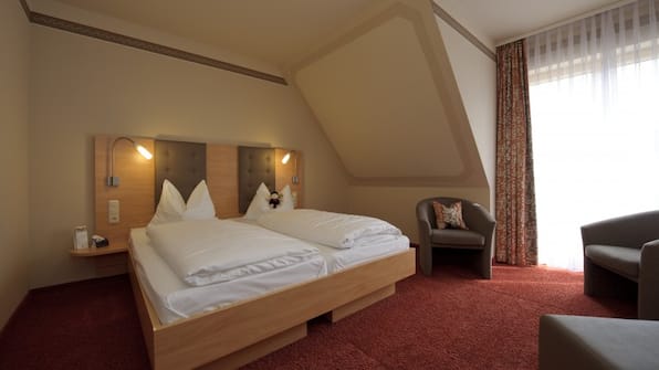 Tweepersoonskamer Altmühle met balkon- Hotel Adlerbräu Tweepersoonskamer Altmühle met balkon- Hotel Adlerbräu
