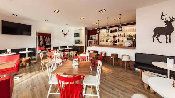 Ontbijtruimte - Sure Hotel by Best Western München Hauptbahnhof Ontbijtruimte - Sure Hotel by Best Western München Hauptbahnhof