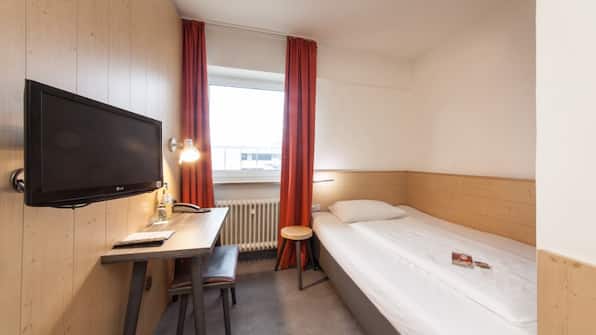 Eenpersoonskamer - Sure Hotel by Best Western München Hauptbahnhof Eenpersoonskamer - Sure Hotel by Best Western München Hauptbahnhof