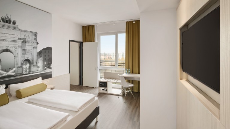 Standaard kamer - Hotel Super 8 by Wyndham Munich City West