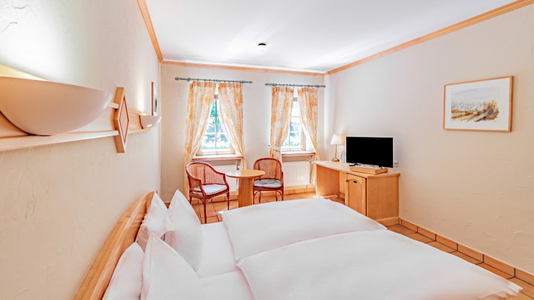 Comfort kamer rivierzijde - Hotel en Restaurant Aux Tanneries de Wiltz