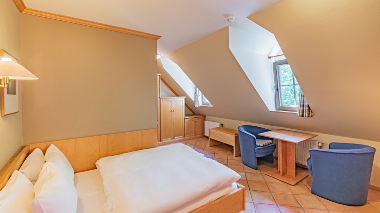 Comfort kamer rivierzijde - Hotel en Restaurant Aux Tanneries de Wiltz