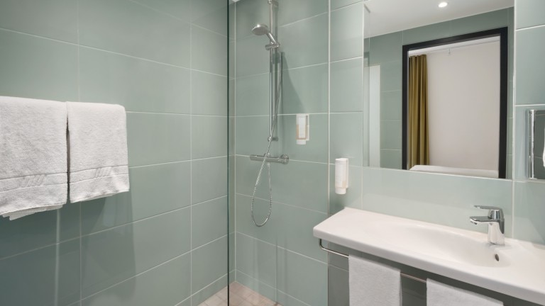 Tweepersoonskamer voor alleengebruik - Hotel Super 8 by Wyndham Munich City West