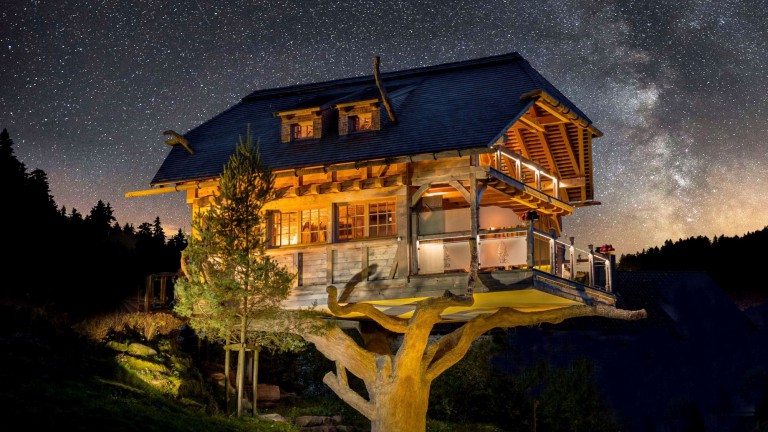 Boomhut sauna - Wellnesshotel Tanne