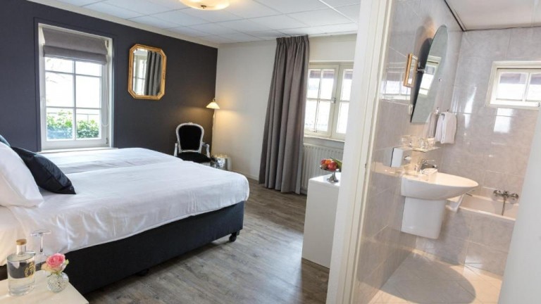 Eenpersoonskamer - Landhuishotel en Restaurant de Bloemenbeek