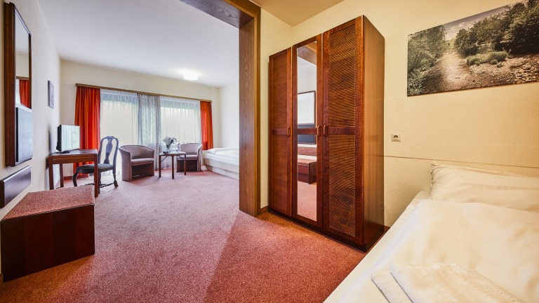 Panorama vierpersoonskamer - Sauerland Alpin Hotel