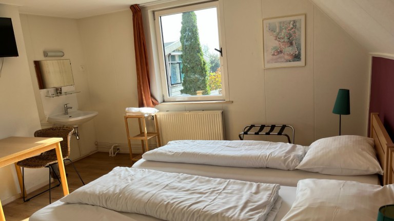 Standaard kamer met gedeelde badkamer - Hotel De Oude Molen