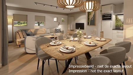 Woonkamer - Center Parcs Parc Sandur