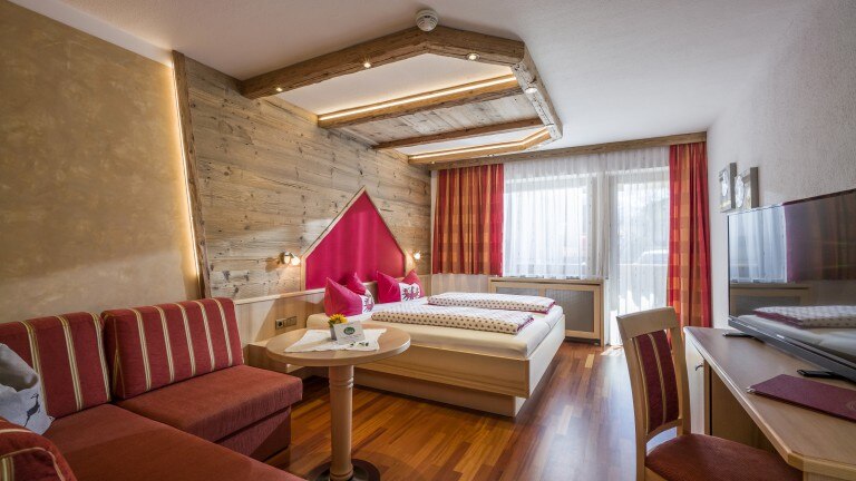 Vierpersoonskamer - Hotel Alpina