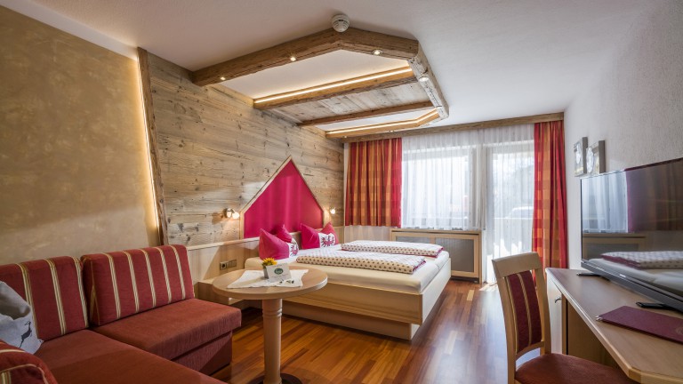 Vierpersoonskamer - Driepersoonskamer - Hotel Alpina