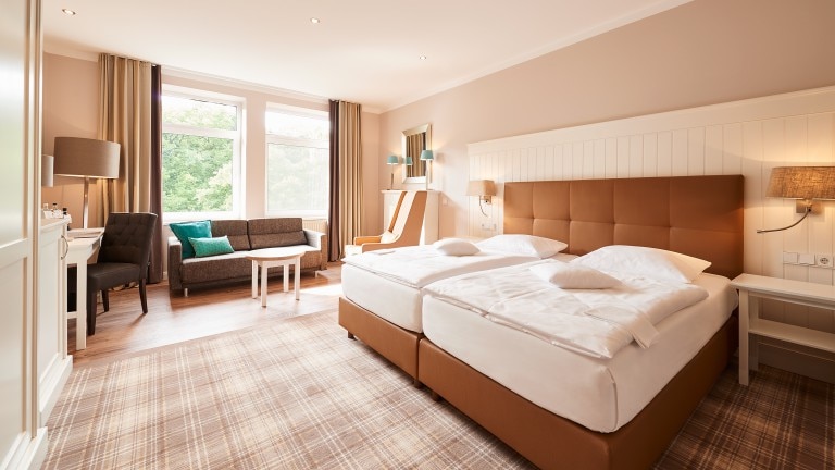 Deluxe kamer - MUNTE - Wellnesshotel am Stadtwald